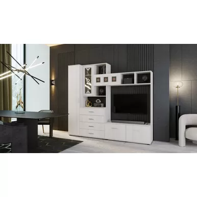 Гостиная Белла - Комплект 4 - Сандал светлый (МИФ)