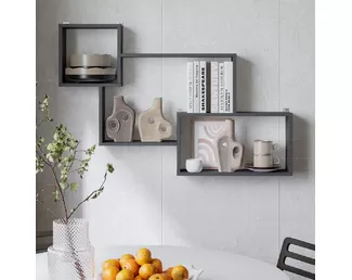 Полка навесная Нора АН-01 - Графит (BTS)