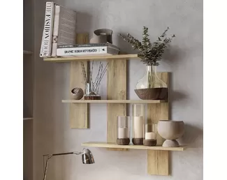 Полка навесная Дина АН-01 - Крафт (BTS)