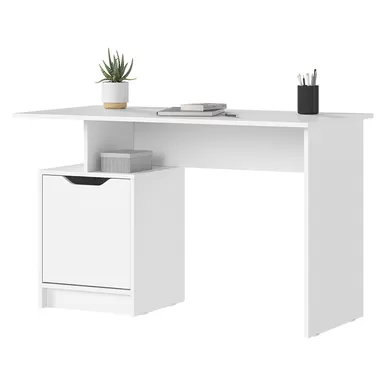 Стол письменный Руна СТ-01 - Белый (Стендмебель)