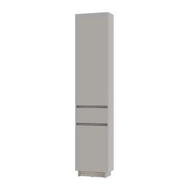 Шкаф-стеллаж Багира ШК-16 - Дуб Смоки/Кашемир (BTS)