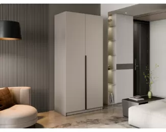 Шкаф Локер 2-х дверный складной (WingLine) левый (ЛДСП, 1000) - Кашемир (E1)