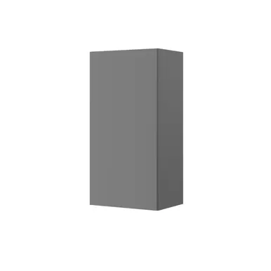 Шкаф навесной Мультиформ 450 - Серый графит (Горизонт)