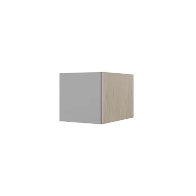 Антресоль торцевая Бостон - Дуб Фербенк/Серый графит (Горизонт)