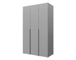 Шкаф Бостон (Набор 1200, 3 ств., СА1, В3) - Серый графит (Горизонт)