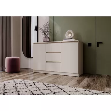 Комод Челси 1200 (2 двери, 3 ящика) - Кашемир (МИФ)