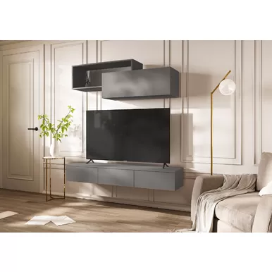 Гостиная Челси - Комплект 2 - Графит (МИФ)