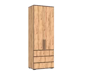 Шкаф 2-х створчатый Норд (800) с ящиками - Дуб Крафт (МИФ)
