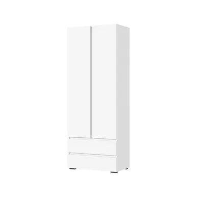 Шкаф 2х створчатый Хелен ШК-01 (МДФ) - Белый (Стендмебель)