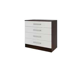 Комод Мартина 800 - Венге/Белый глянец (МИФ)