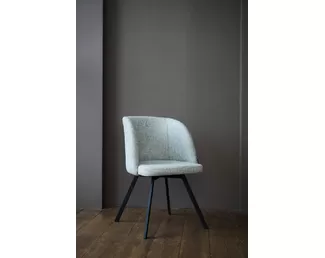 Стул Монти - Велюр Туман/Черный (ДСВ Мебель)