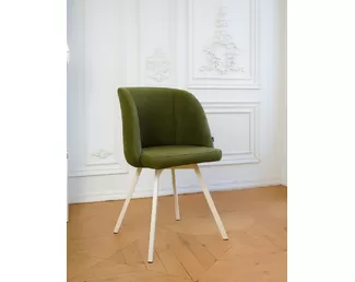 Стул Монти - Велюр Олива/Бежевый (ДСВ Мебель)