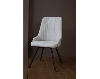 Стул Нико - Велюр Туман/Черный (ДСВ Мебель)