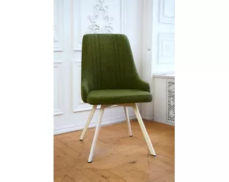 Стул Нико - Велюр Олива/Бежевый (ДСВ Мебель)