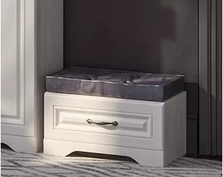 Пуф Бритни - Серый (Рикко)