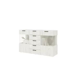 Комод Алтея - Дуб Крафт белый (МИФ)