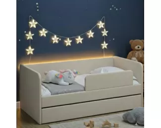 Диван-кровать Молли (160х80, ЯМБ) - Светло-бежевый (Romack)