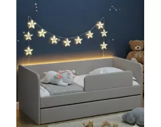 Диван-кровать Молли (200х90, ЯБ) - Серый пух (Romack)