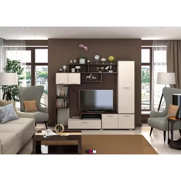 Гостиная Капри (Венге/Белфорт) Стендмебель