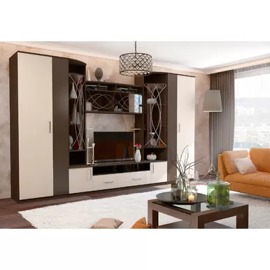 Гостиная Атланта (Дуб/Венге) Горизонт