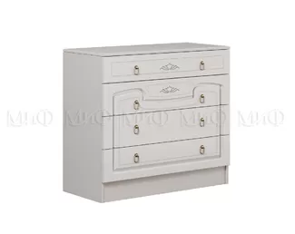 Комод Александрина - Белый глянец (МИФ)