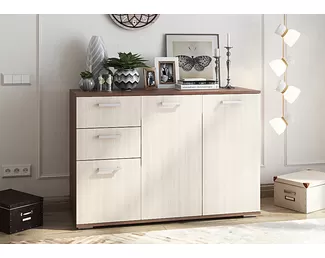 Комод 3 - Ясень шимо (Стендмебель)