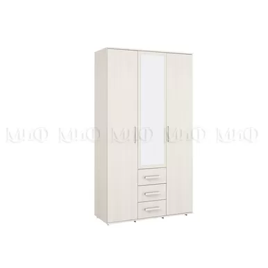 Шкаф 3 ств. Белла (Сандал светлый) МИФ