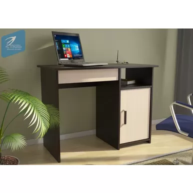 Стол письменный СП-2 (Лик-5) - Венге/Дуб молочный  (МК Стиль)