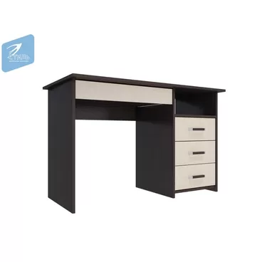 Стол письменный СП-3 (Лик-5) - Венге/Дуб молочный (МК Стиль)