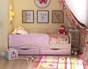 Кровать АЛИСА 1,8 КР-813 - Розовый (Стендмебель)