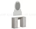 Туалетный стол Гармония (Белый глянец/Белый) МИФ