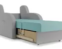 Кресло-кровать Ремикс 1 (серо-голубое)