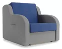 Кресло-кровать Ремикс 1 (сине-серое)