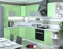 Купить Кухня модульная угловая Ксения 1.85х2.95м - Олива глянец ...