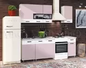 Кухонный гарнитур Рио ЛДСП  1.7 м Розовый