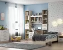 Детская комната Мартина - Белый глянец / Сонома - Комплект 1