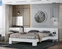 Спальня Эва - Комплект 1 -Белый гладкий (МК Стиль)