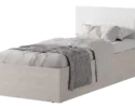 Кровать Британика 0,9 м - Дуб брашированный/Дуб атланта (BTS)