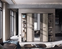 Модульная гостиная Эдинбург - Комплект 1- Крафт серый / Железный камень (Стендмебель)