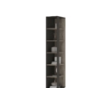 Комплект шкафов Эдинбург - Крафт серый / Железный камень (Стендмебель)