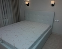 Кровать Женева 1.4 - Белый (СофтМебель)