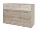 Комод Лациа СТЛ.418.04 - Крем бежевый / Дуб санремо (Столлайн)