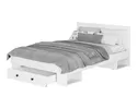 Кровать Софт КР-11 1,4 м - Эмаль белая F26/Белый (BTS)