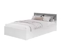 Кровать Фьюжн КР-08 1,2 м - Белый/Хром (BTS)
