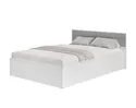 Кровать Фьюжн КР-13 1,4 м - Белый/Хром (BTS)