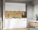 Кухонный гарнитур Эстетик 1.8м - Магнолия матовый (Сурская мебель)