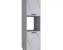 Кухня угловая Ройс 3.8х3.0м - Мрамор Арктик (ДСВ Мебель)