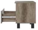 Тумба прикроватная Олива ТБ-14 - Дуб Каньон/Муссон Софт MF14 (BTS)