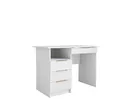 Стол письменный Лавис СТД 1070.1 - Белый/Белый Софт (ДСВ Мебель)