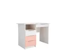 Стол письменный Лавис СТД 1070.1 - Белый/Белый Софт/Персик Софт (ДСВ Мебель)